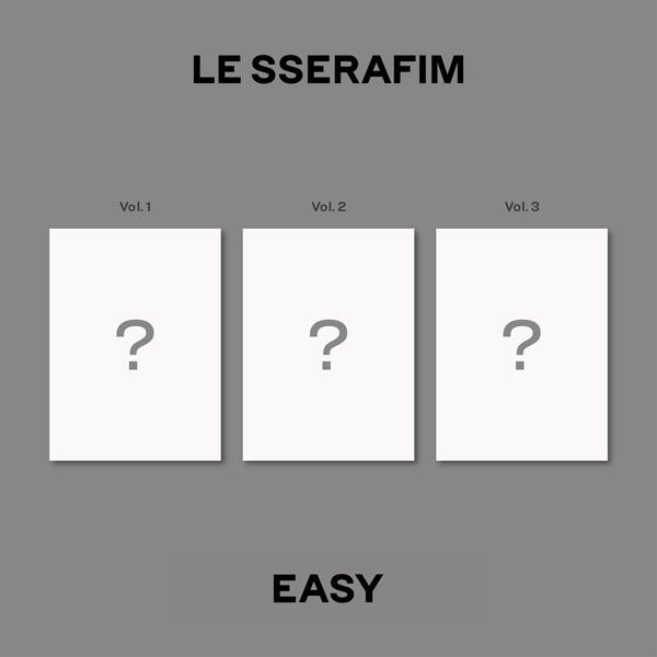 [PRE-ORDER] LE SSERAFIM - 3rd Mini Album 'EASY' (Standard Ver.)
