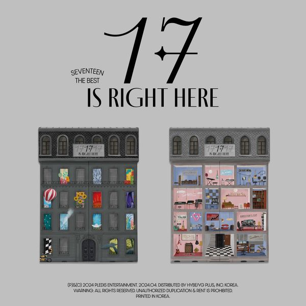 [PRE-ORDER] SEVENTEEN - BEST ALBUM [17 IS RIGHT HERE]