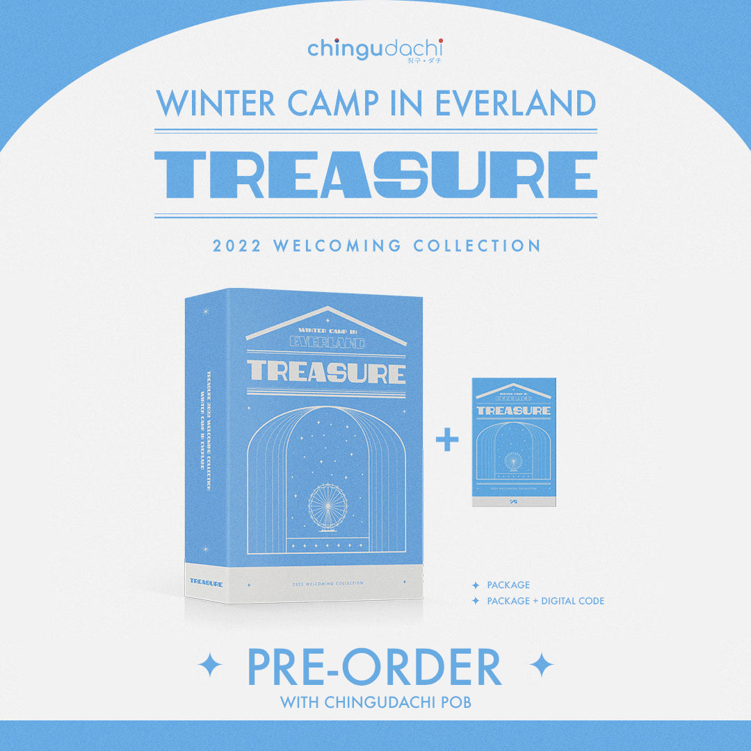 Treasure 트레저 2022 WELCOMING COLLECTION -WINTER CAMP in EVERLAND