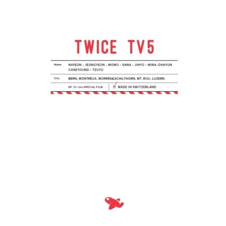 TWICE – TWICE TV5 : TWICE IN SWITZERLAND DVD