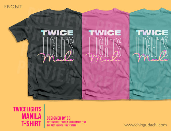 TWICE - Twicelights Tour T-Shirt by CD
