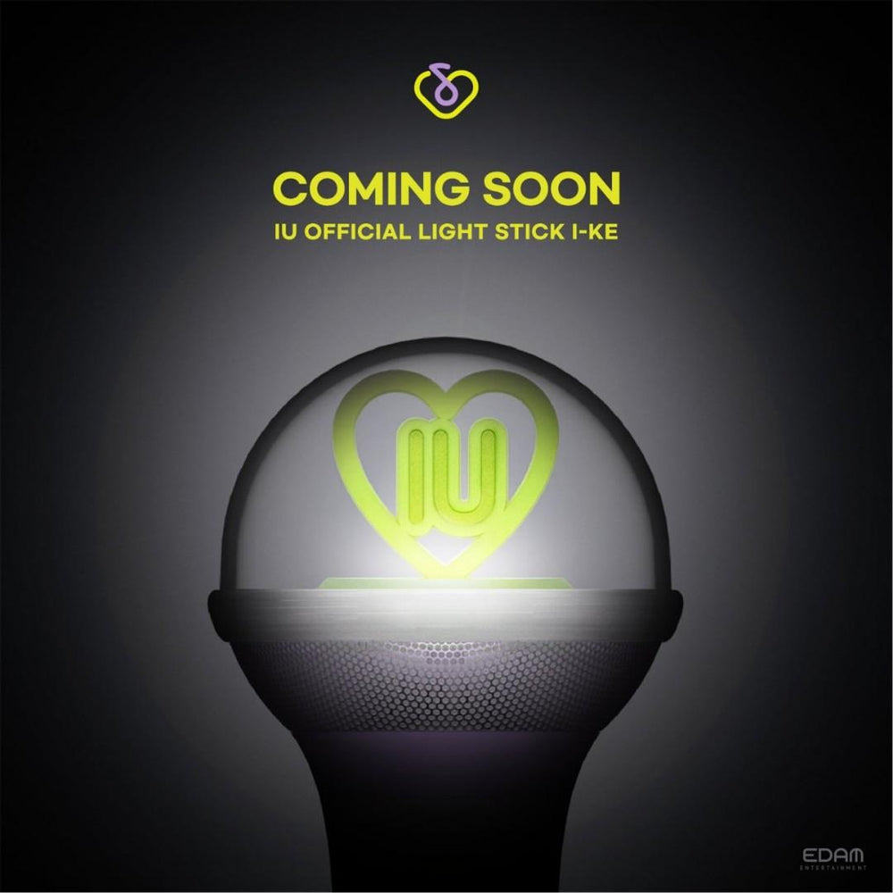 IU Official Light Stick Ver. 3 'I-KE' w/ POB